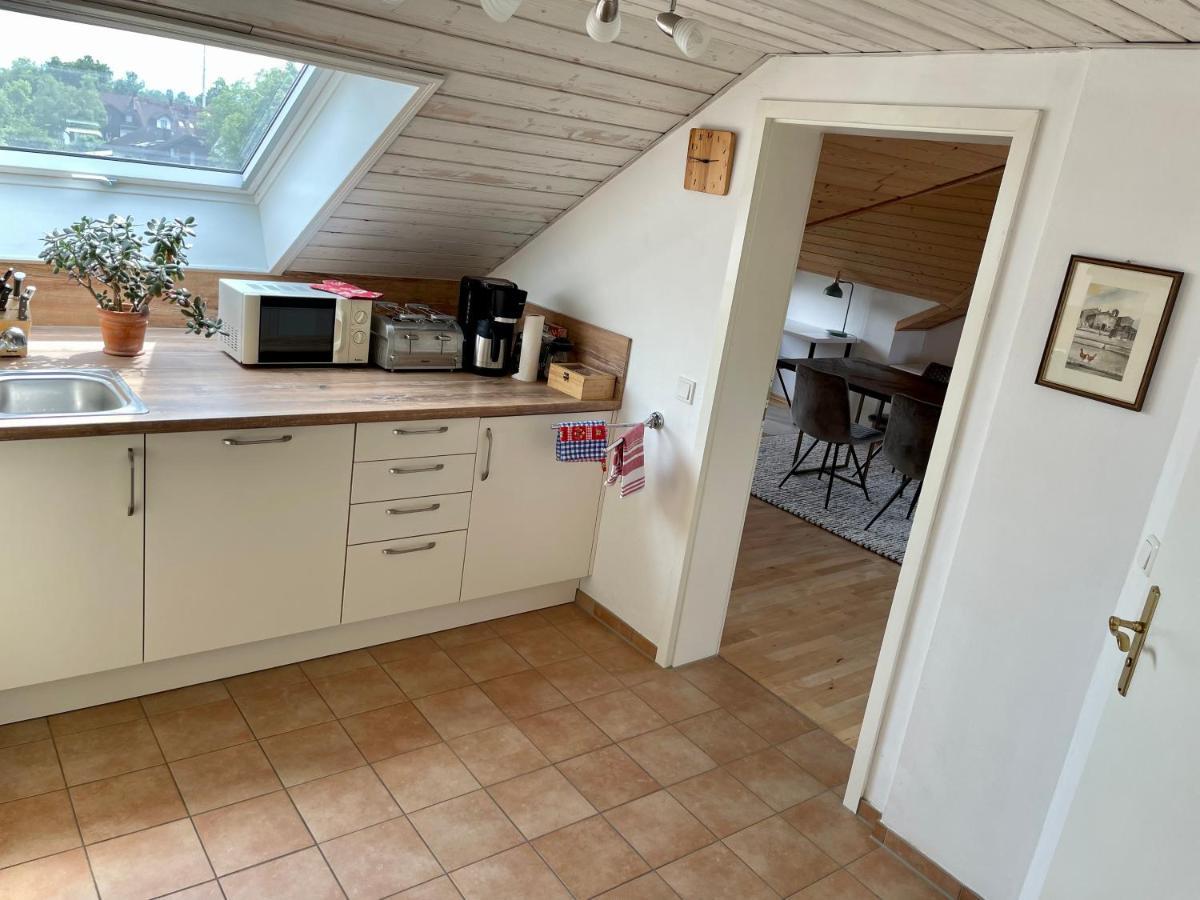 Bergblick Apartment Weilheim in Oberbayern Exterior foto
